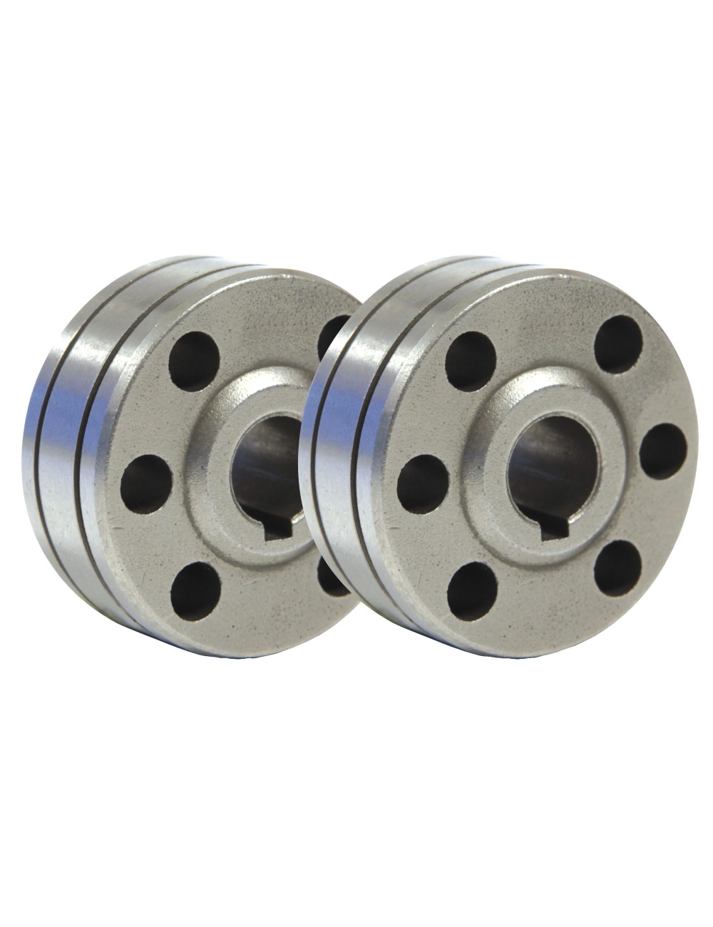 Set Of 2 Drive Rolls Type C - Ø 0.8/1 - Aluminium